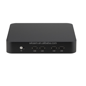 Mini <strong>PC</strong> with Intel Celeron 4000M 8*USB Ports 2*Display 2GB DDR3 <strong>Video</strong> Memory Linux OS and WiFi SSD Hard Drive - Product Image 1