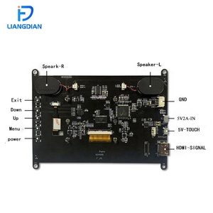 7-Zoll-Industrie-Touch-Display Linux Himbeer-Pi-LCD-Mehrpunkt-Touchscreen-Monitor