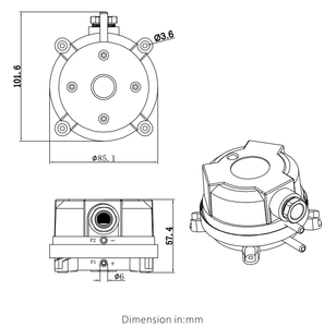 Voor Lefoo Lf32 Hvac Verstelbare Luchtdrukschakelaar Luchtregelaar - Product Image 6