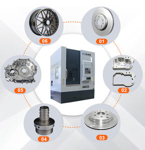 Torno CNC automático VTC70 Sistema de control Siemens y GSK con motor central y componentes de motor Diseño vertical - Product Image 3