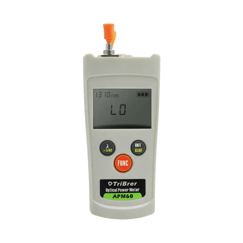 FTTH Optics Telecommunication Equipment Fiber Optic Power Meter Handheld Mini OPM Optical Power Meter Tester SC/FC/ST APM-60