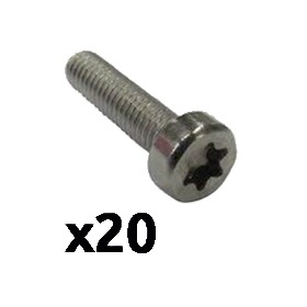 REER Brand R-SAFE MOUNT/<strong>SCREWS</strong> 20/M4 20Pcs M4 Metric T20 <strong>Screws</strong> 4X20 mm for Fixing 5 R-SAFE Combo Sensor - Product Image 2