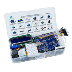 Adatto per Arduino R3 migliorato scheda di sviluppo LCD1602 OLED0.96 Kit di apprendimento Entry-level per principianti