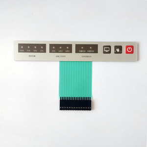 Interruttori LED pannello di controllo adesivo tastiera overlayfunzione interruttore tattile a membrana personalizzato membrana interruttore a membrana - Product Image 3