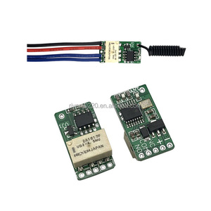 433 DC3.7V V 5V 4.5V 9V รีโมทคอนโทรล7.4 Mhz เครื่องส่งสัญญาณ RF พร้อมตัวรับสัญญาณสวิตช์ไร้สายสำหรับระบบควบคุมการเข้าออกประตูขนาดเล็ก - Product Image 2