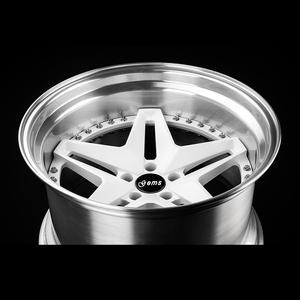 宝石カスタム高強度銀鍛造車合金リム16-22インチ5X114.3深凹型皿ホイールBMWフェラーリ用 - Product Image 3