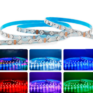 แถบไฟ LED รูปตัว S WS2815วงจรรวม12V 8mm PCB 5050 60LEDs/m แบบดิจิตอลที่ติดได้ RGB สีเต็มรูปแบบสำหรับป้ายตัวอักษร DIY - Product Image 4