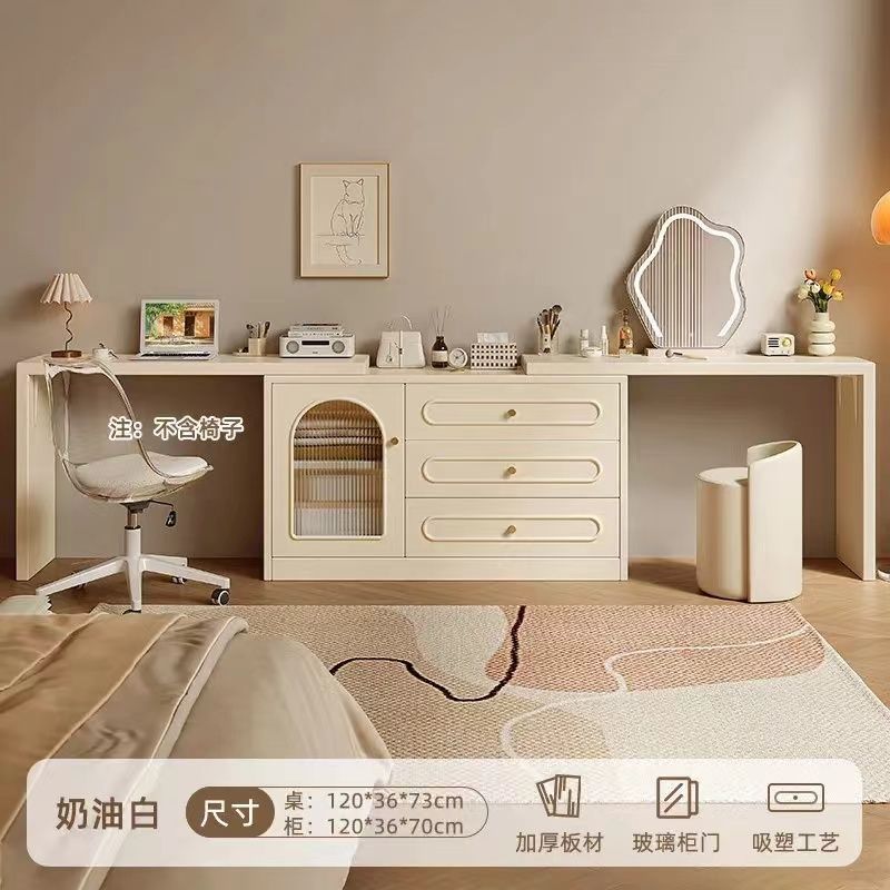 120 double tables, 120 dressing table, mirror and stool