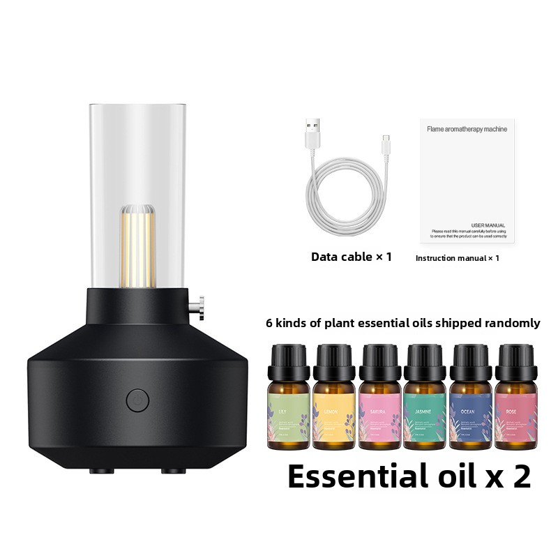 Black + essential oil 2 bottles