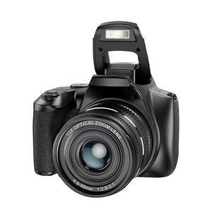 OEM & ODM 64MPデジタルカメラ内蔵フラッシュオートフォーカスCMOSセンサー4Kビデオ10X光学ズームWiFi接続SDカードメモリ - Product Image 1