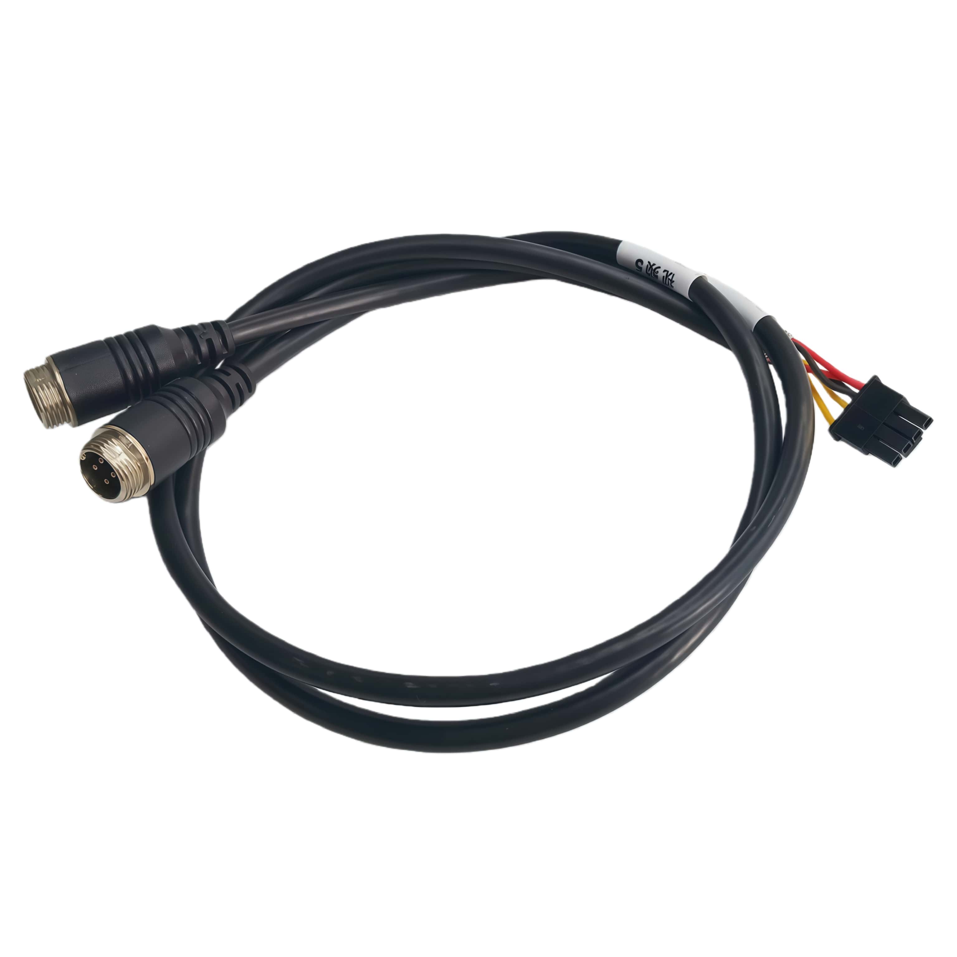 GX12 Male head to terminal wires 1M