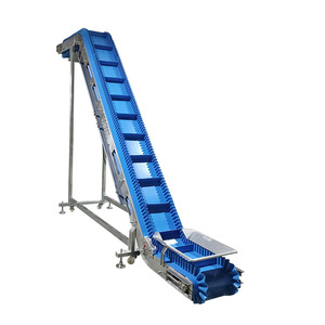 2025 nueva condición elevador automático transportador PP cadena placa Material elevación escalada línea de montaje de procesamiento de alimentos - Product Image 1