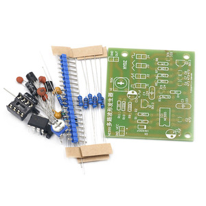 NE555 atım jeneratörü modülü DC6-12V çok kanallı dalga formu sinyal DIY kiti sinüs/üçgen/kare dalga jeneratörü ICs için - Product Image 3