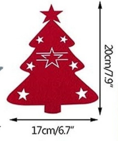 Red Christmas tree