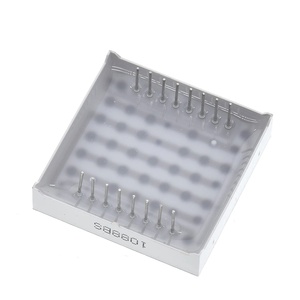 8x8 8 8*8 Mini Dot Matrix Display a LED rosso anodo comune tubo digitale a 16 pin 20mm x 20mm Kit elettronico da 1.9mm - Product Image 6