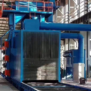 Roller Conveyor Shot <strong>Blasting</strong> Machine Automatic Sand <strong>Blasting</strong> for H Beam - Product Image 3
