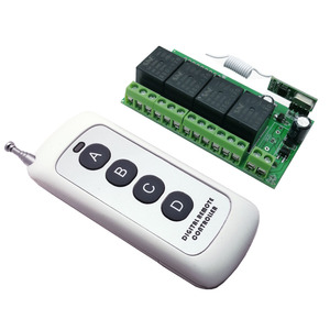 12V学習型4ウェイリモートコントロールスイッチ - Product Image 1