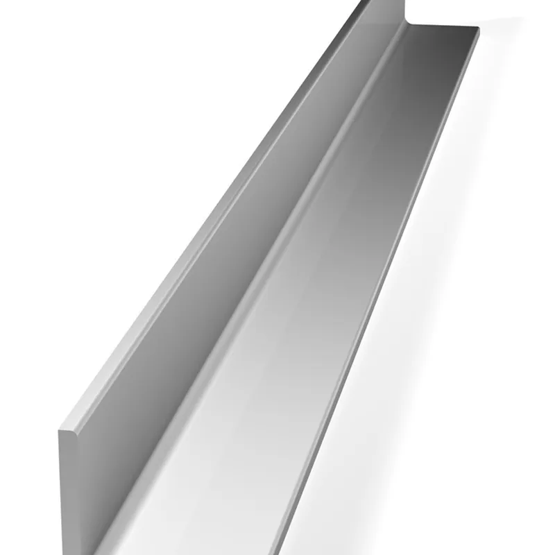 Barra de perfil de aluminio en forma de L personalizada al mejor precio 6061 T6 Perfil de extrusión de aluminio marco de aluminio