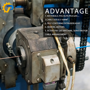 Cables Manufacturing Data Building Copper <strong>Aluminium</strong> Electrical Wire Cable Making Machinery <strong>Extruder</strong> Extrusion Sheath <strong>Machine</strong>