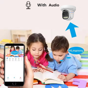 Jianvision Venta De fábrica barato IP CCTV línea de alimentación Kit de red Poe cámara de seguridad 8 cámara con color visión nocturna y audio - Product Image 2