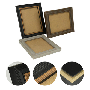 Custom up Simples 8x10 Picture <strong>Frame</strong> , Solid Display Pictures 5x7 with Mat or 8 X 10 Without Mat, Wall Gallery Photo <strong>Frames</strong> - Product Image 5