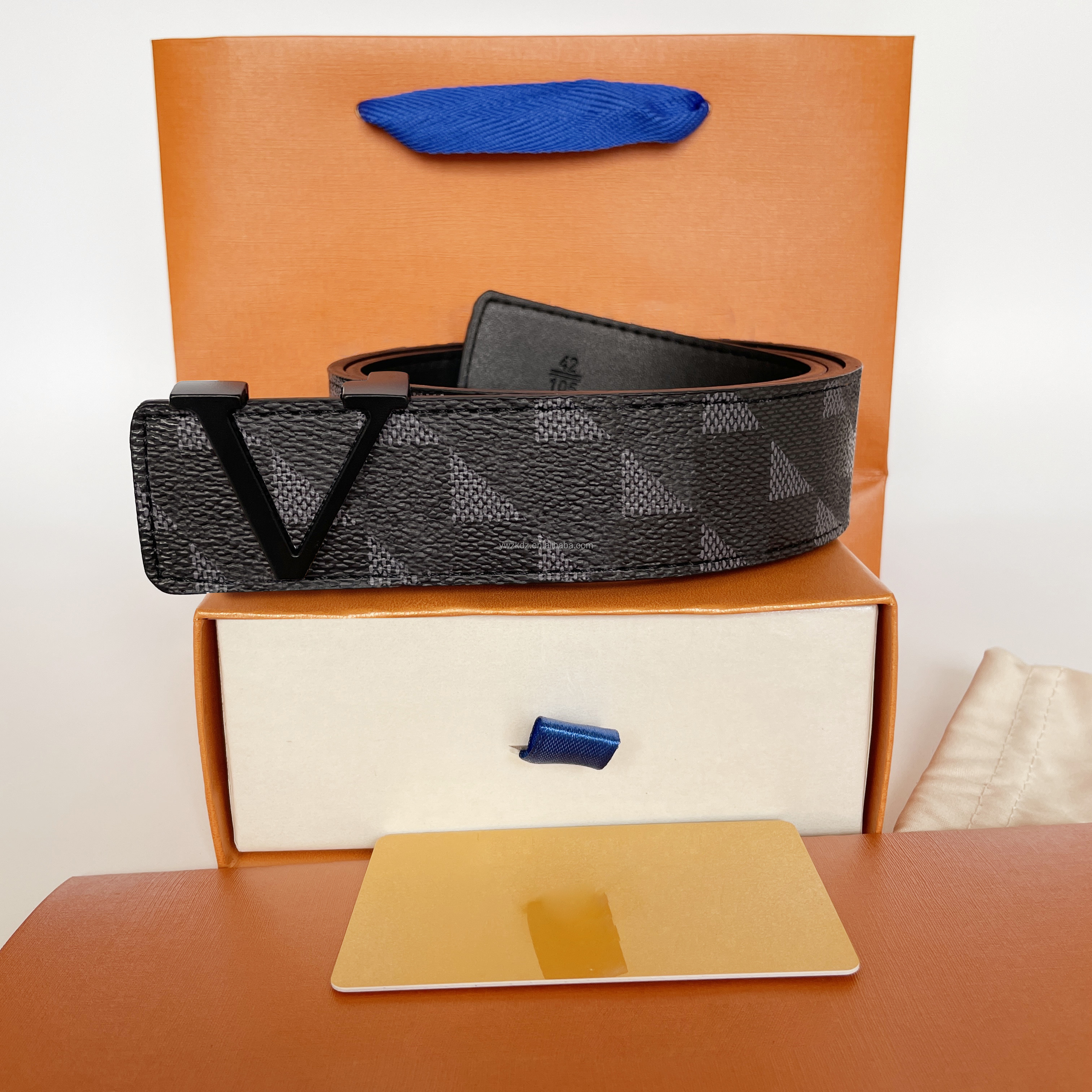 Noir2 - Motif 04 + Boucle Noire + Coffret