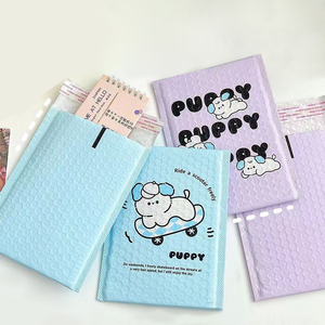 Tùy chỉnh dễ thương phim hoạt hình Poly gửi thư Túi chống sốc tùy chỉnh đệm không khí phong bì nhựa bong bóng Túi bưu phẩm với logo - Product Image 1