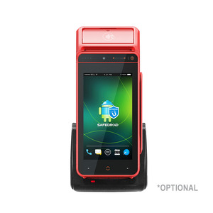 Código QR Android 12 colección de peaje electrónico móvil de mano Android terminal POS integrado