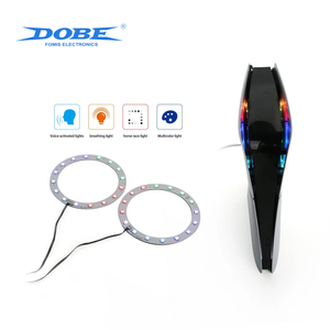 DOBE fabrika doğrudan tedarik renkli aydınlık ışık halkası PS5 ince Pro oyun konsolu için atmosfer ışığı RGB LED ışık şerit dekor - Product Image 1