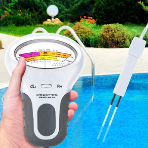 2 in 1 PH klor ölçer cihazı PC102 PH test cihazı klor su kalitesi test cihazı araçları havuz akvaryum için taşınabilir - Product Image 4