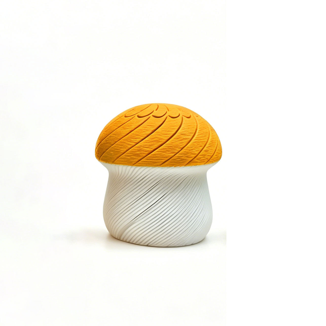Champiñones amarillos y blancos - descomprimibles - grandes, 6 cm