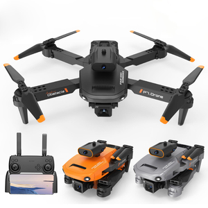 新型P7迷你无人机4k专业高清摄像机Fpv Wifi四轴飞行器，带避障折叠式遥控直升机遥控玩具 - Product Image 1