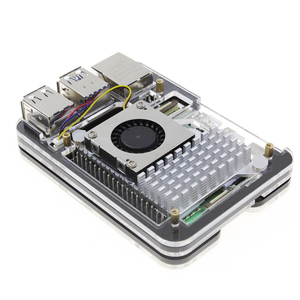<strong>Raspberry</strong> <strong>Pi</strong> 5 <strong>Layers</strong> Computer Acrylic Case Official Active Cooler Compatible with <strong>Raspberry</strong> <strong>Pi</strong> 5 1GB/2GB/4GB/8GB Computer - Product Image 3
