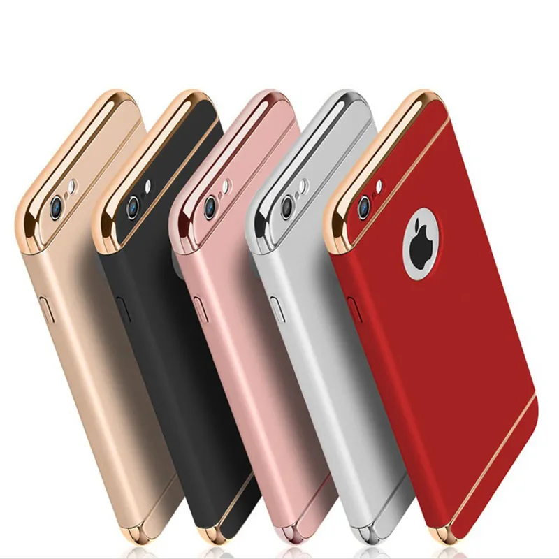 Plating Protective Case For iPhone 11 Pro Max Hard PC Case Phone Cover For iPhone 5 5S 6 7 8 6s Plus XR 10 Coque Shell