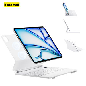 IFacemall, funda inteligente de alta calidad, funda magnética para Trackpad, teclas retroiluminadas con LED, funda para teclado mágico para iPad Air 11 4/5/6/Air M3 2025 - Product Image 1