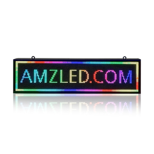 Полноцветная цифровая плата для сообщений RGB, программируемая светодиодная табличка для вывески текста для наружного использования - Product Image 3