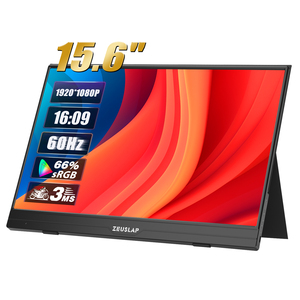 15.6-Inch Lightweight Portable FHD <strong>LCD</strong> <strong>Display</strong> Supports Type C Connection Mobile Phone <strong>Computer</strong> Extended Split Screen Use Laptop - Product Image 1