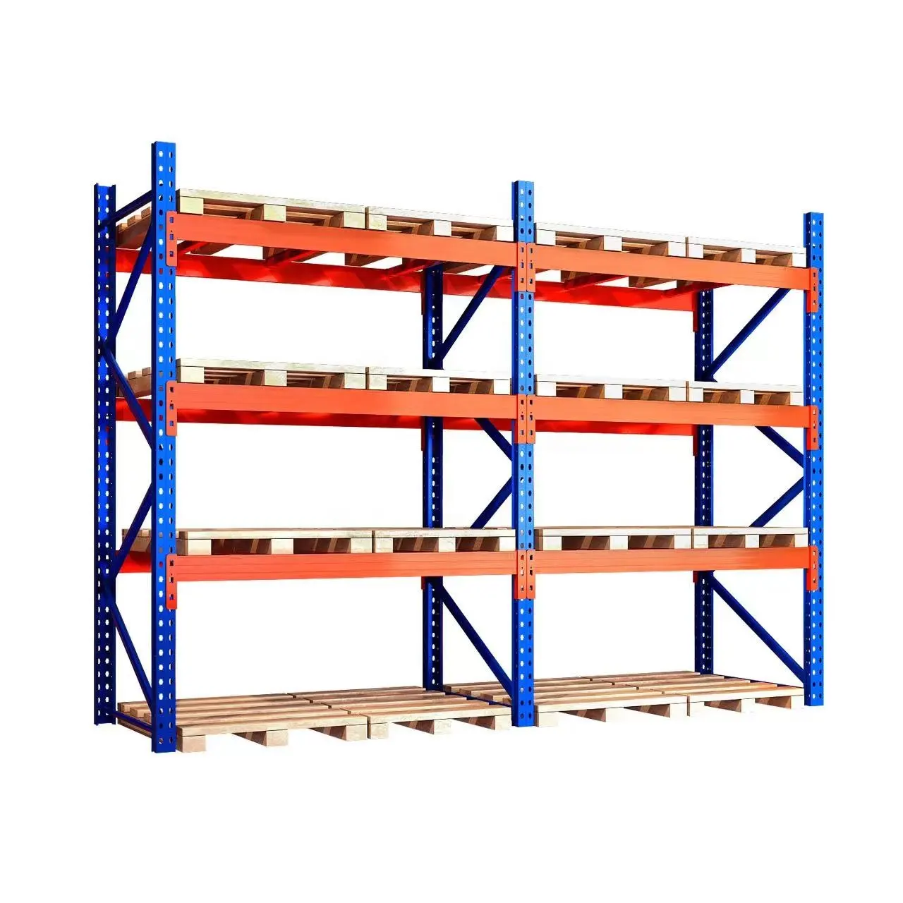 246 qualità di cena prezzo di fabbrica Q235 piedini di livellamento regolabili su misura magazzino Pallet Racking facile da installare Made in turchia