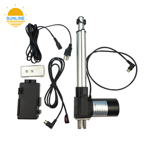 Ventana del actuador lineal con caja de control y teléfono - Product Image 1