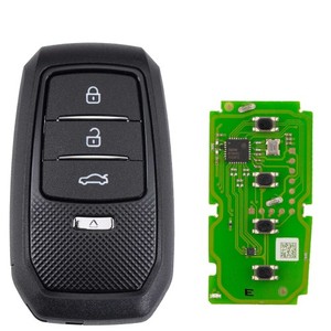Arayüz XSTO01EN akıllı uzaktan anahtar Toyota XM38 4D 8A 4A hepsi bir 4 düğme anahtar İngilizce - Product Image 3