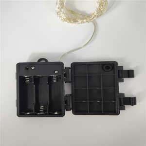 Funzione Timer uso esterno a batteria 4M 40L filo di rame a LED luce stringa di natale - Product Image 3