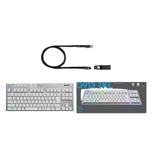 Logitech G913TKL tastiera meccanica Bluetooth cablata + wireless tastiera da gioco ad alto asse veloce luce abbagliante RGB - Product Image 4