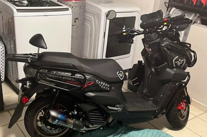 Xe Máy exhausts cho <span class=keywords><strong>Muffler</strong></span> exhaust Tank 200cc Scooter phụ kiện - Product Image 6