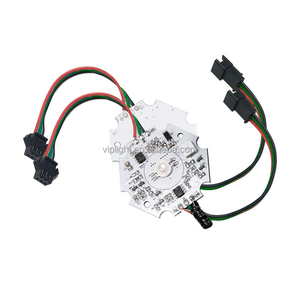 WS2811 3W ad alta potenza RGB Full Color LED Pixel modulo luce DC12V LED punto sorgente luminosa per uso pubblicitario scatola di illuminazione