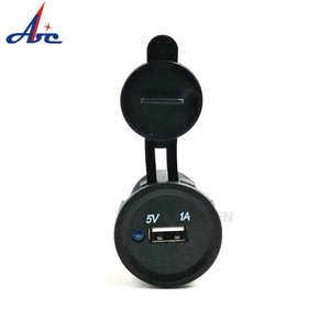 <strong>Usb</strong> Charger Single <strong>USB</strong> Socket*1, Cover*1 <strong>Input</strong> DC12V-24V <strong>OUTPUT</strong> 5V 1A 2.1A QC3.0 37*29*53MM PA with Hardware - Product Image 4