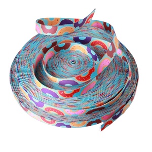 Gacent Webbing Manufacturer Cheap Price <strong>Custom</strong> Print LOGO Recycled PP Polyester Nylon Webbing Strap for Pet Leash &amp; Lanyard - Product Image 4