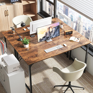 Escritorio de estación de trabajo AJUNION, muebles de oficina, moderno, Simple, 19,7 "x 54", escritorio de estudio de oficina, escritorio de ordenador para el hogar - Product Image 2