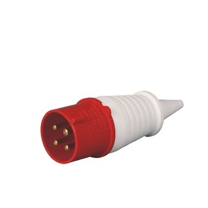 Adaptador ecee 32a ip44 de 4 pinos, adaptador de tomada múltipla e plug industrial 380-415v