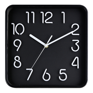<span class=keywords><strong>2025</strong></span> tùy chỉnh màu đen Phương Đông Đồng hồ treo tường thiết kế mới treo thạch anh tương tự hiển thị mô hình vuông trang trí nhà số hộp đóng gói - Product Image 1