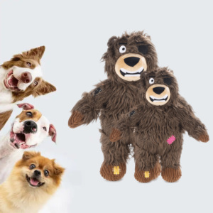 Nhà Sản Xuất Mới Đến Cho Thiết Kế Ban Đầu Con Chó Đồ Chơi Sang Trọng Đồ Chơi Mềm Nhồi Bông Đồ Chơi Cho Chó - Product Image 2